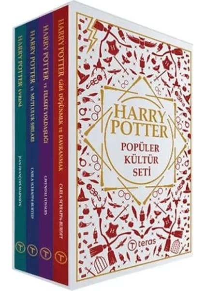 Teras Kitap Harry Potter Popüler Kültür Seti -