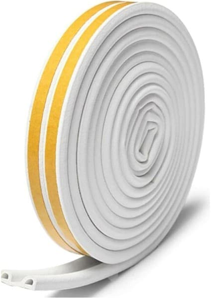 1x2=2 Metre Kapı Pencere Soğuk Izolasyon Bandı Fitili Yapışkanlı