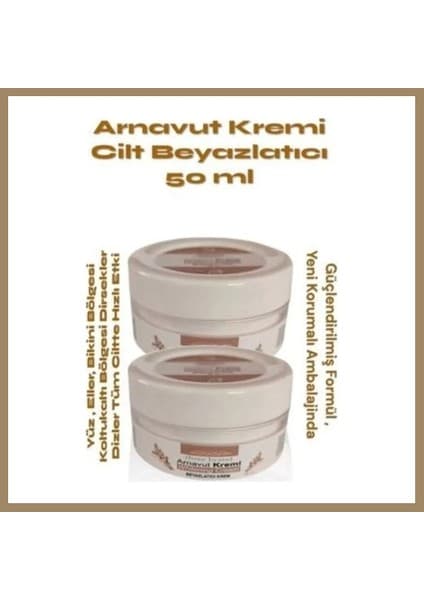 Bezos Cilt Arnavut Kremi 50 ml x 2 Adet- Skin Whitening Cream