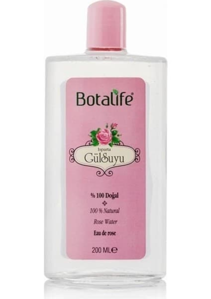 Tr %100 Doğal Gül Suyu Pure Rose Water 200