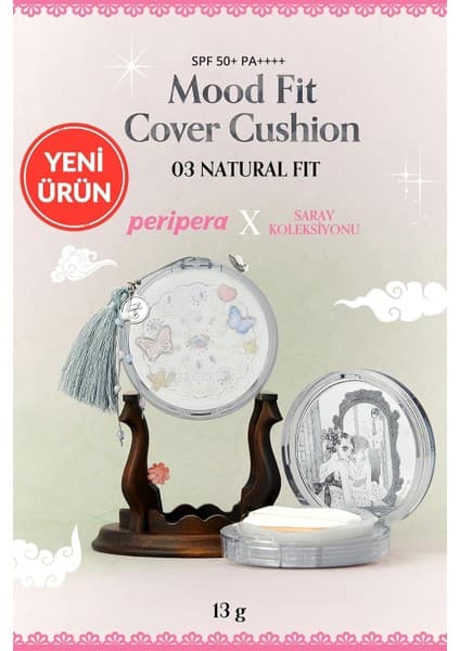 Xml Bayiciniz Tr Yarı Mat Bitişli Filtre Etkili Cushion Mood Fit Cover Cushion SPF50+ Pa++++(03