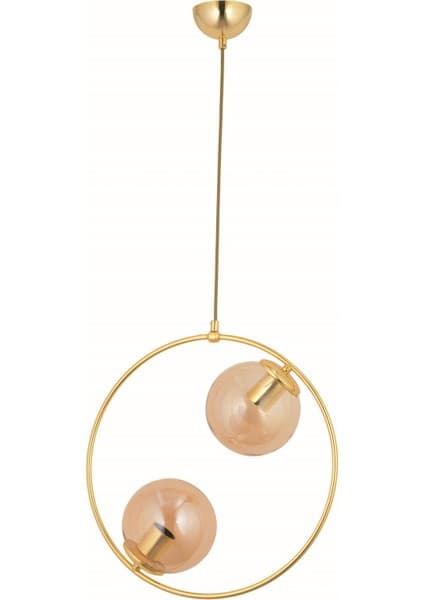 Trendylight Daire 2'li Gold Sarkıt
