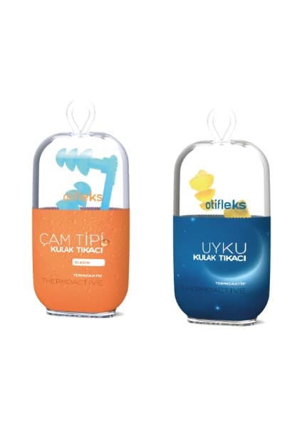 Otifleks Çam Tipi Kulak Tıkacı Small + Uyku Kulak Tıkacı